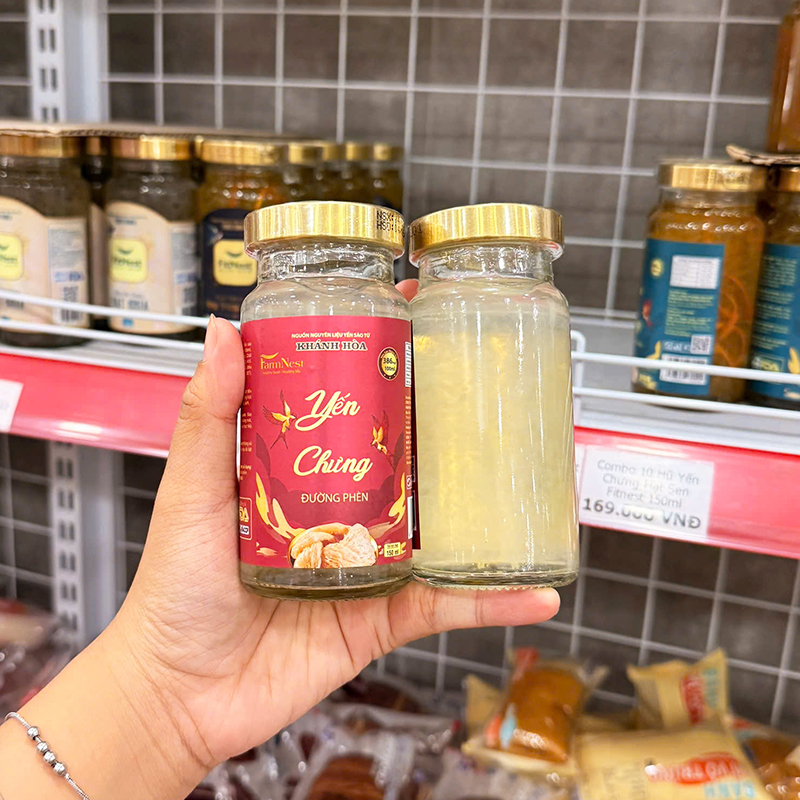 Yến Chưng Đường Phèn FarmNest Hũ 150ml