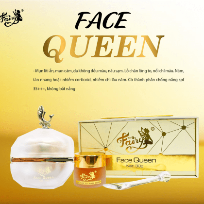 Kem Face Queen Fairy Cosmetics Super Vip Whitening