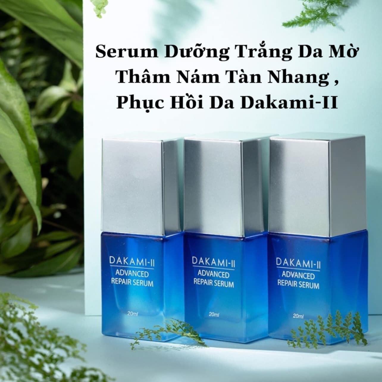 Serum Dưỡng Trắng Da Mờ Thâm Nám Tàn Nhang Phục Hồi Da Dakami-II