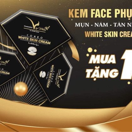 Kem Face VIP White da trắng hồng bật tông không hề khó