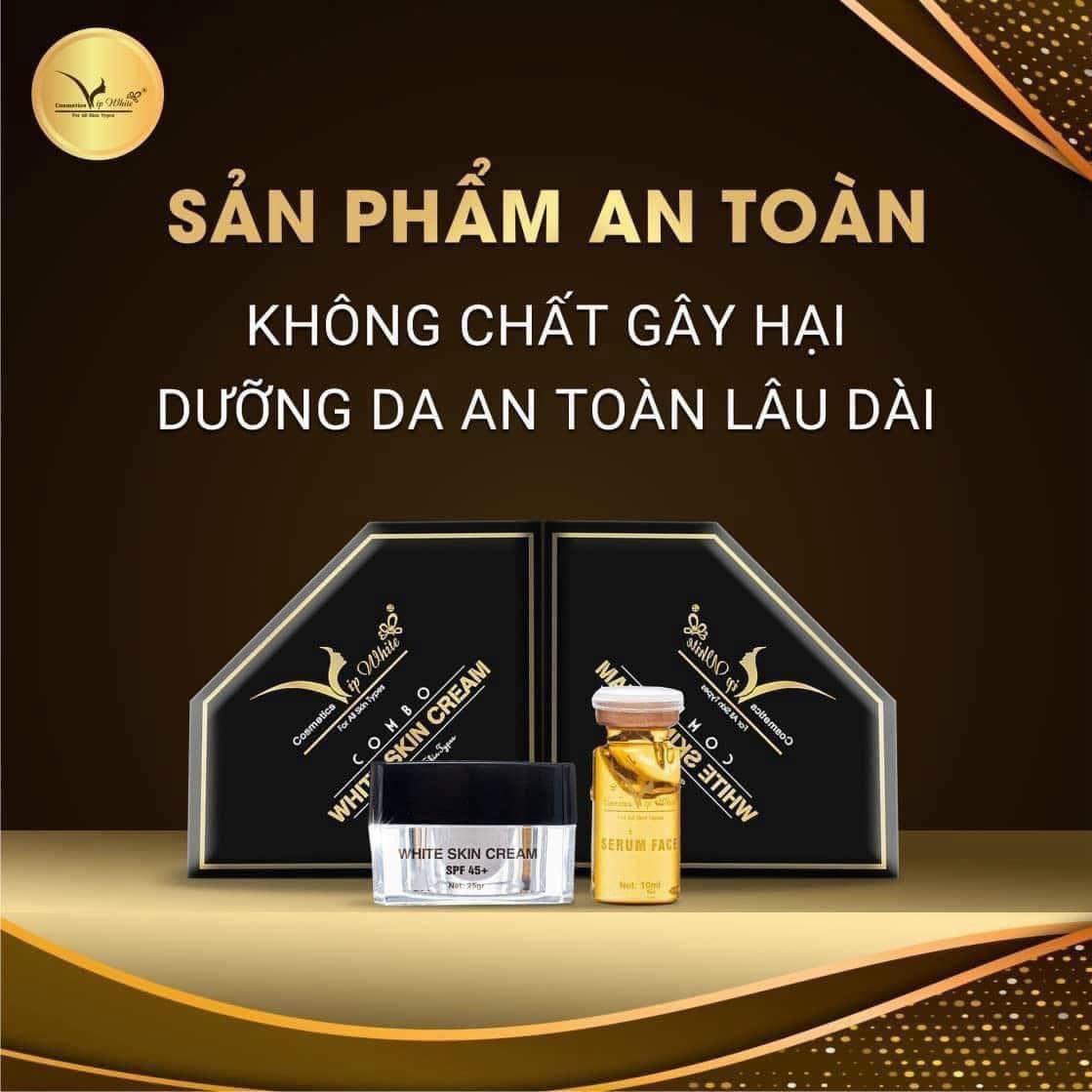 Kem Face VIP White da trắng hồng bật tông không hề khó