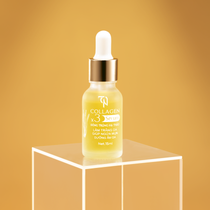Serum Nám Collagen X3 Đông Trùng Hạ Thảo Mỹ Phẩm Đông Anh giúp giữ ẩm da
