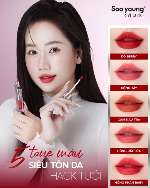 Đốn tim các nàng với 5 tone màu siêu tôn da & hack tuổi