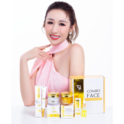 Combo 4 sản phẩm kem Face ngày, face Đêm , chống nắng, serum Collagen x3