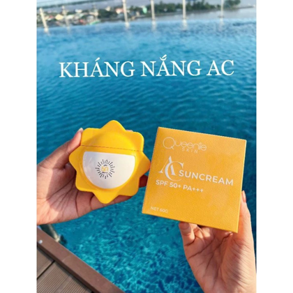 kem Chống nắng  Queenie Skin Siêu phẩm kháng nắng ac mới