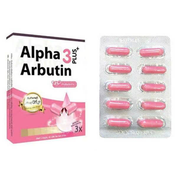 Viên Bột Kích Trắng Alpha Arbutin 3 Plus+