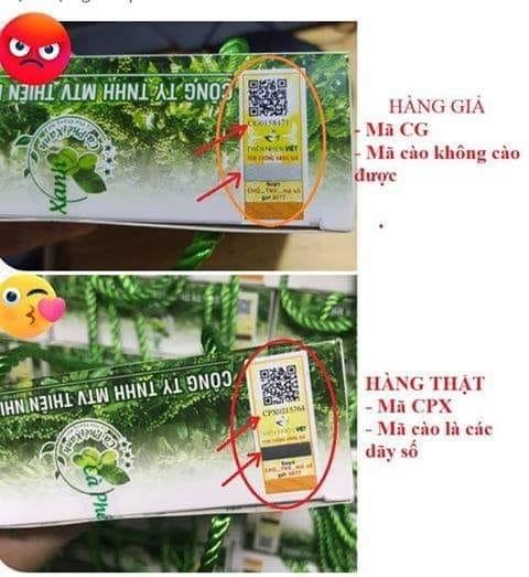 Cảnh báo hàng giả Cafe Xanh