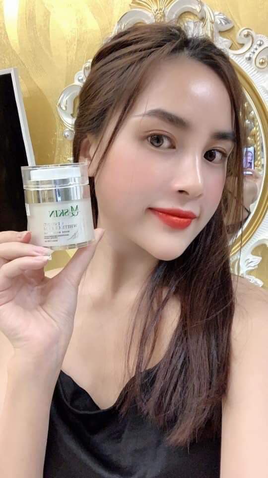 Kem face dưỡng trắng nhân sâm MQ Skin