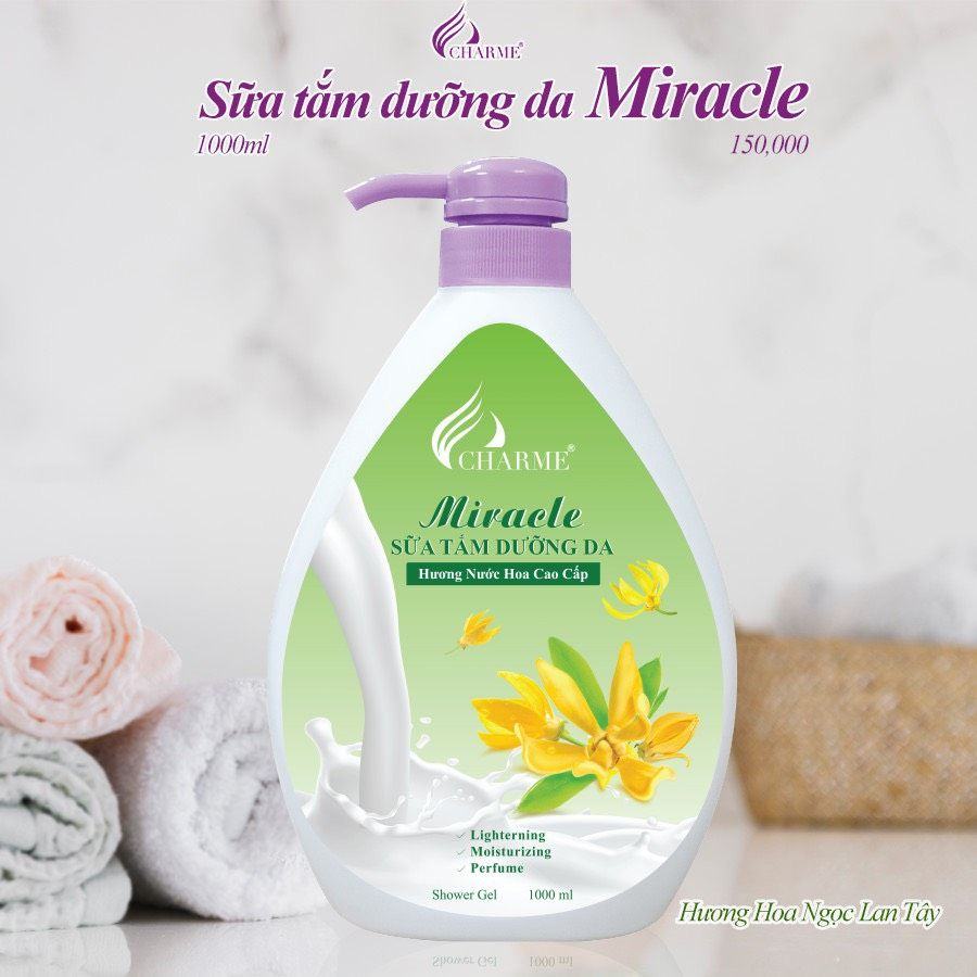 Sữa tắm nước hoa Chame MIRACLE