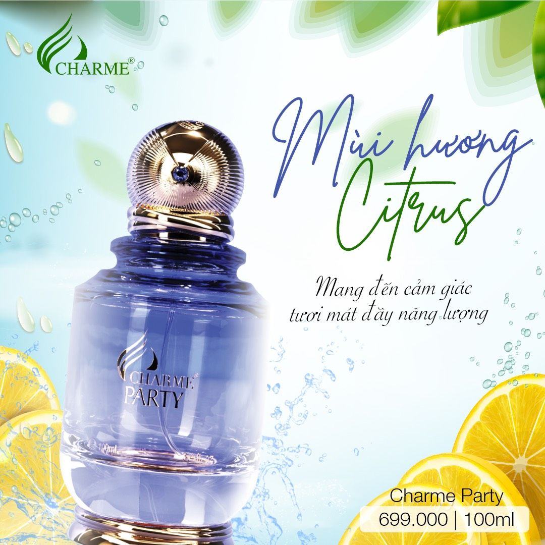 Nhóm hương citrus cho mùa hè của nữ