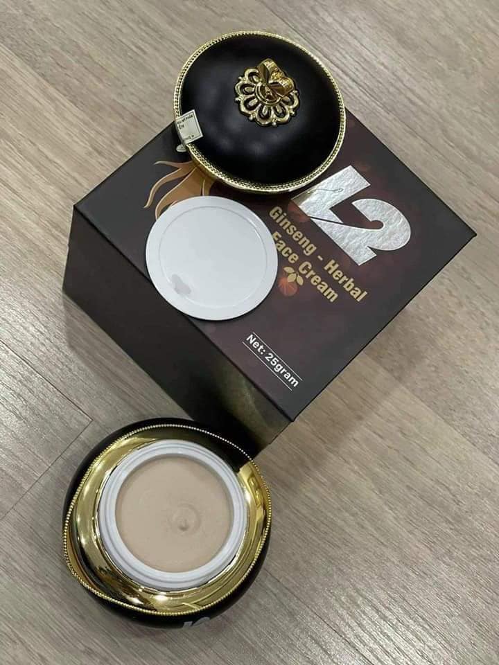 Kem tái tạo da thảo dược L2 hủ đen hàng chính hãng