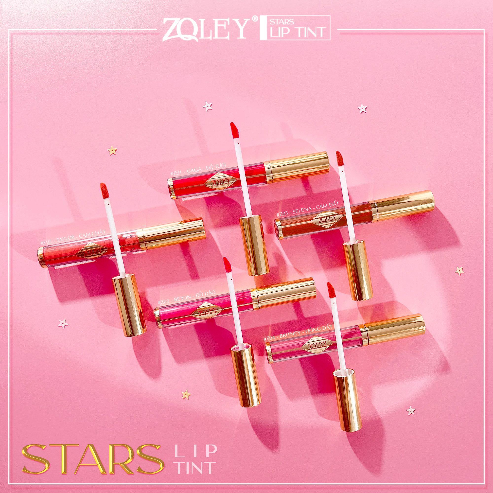 Son Stars Zoley mềm mịn mỏng chính hãng