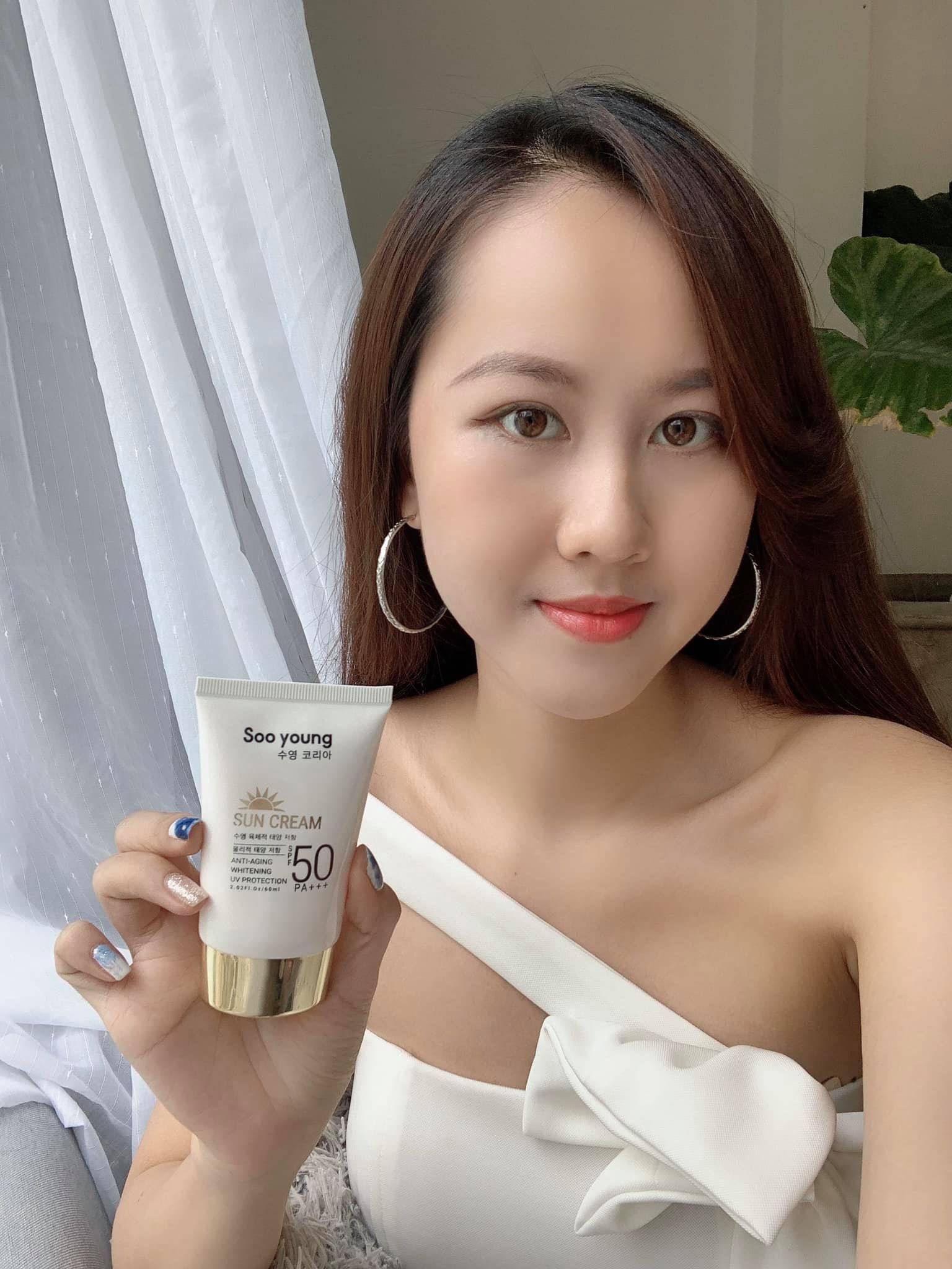 KEM CHỐNG NẮNG Mỹ phẩm SOO YOUNG