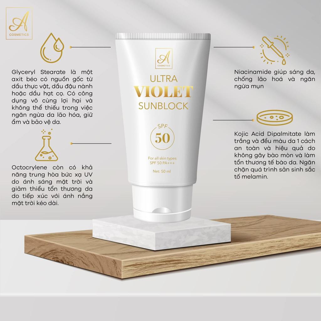 Chả sợ gì - Chỉ sợ già, với kem chống nắng A Cosmetics sẽ không còn là nổi sợ