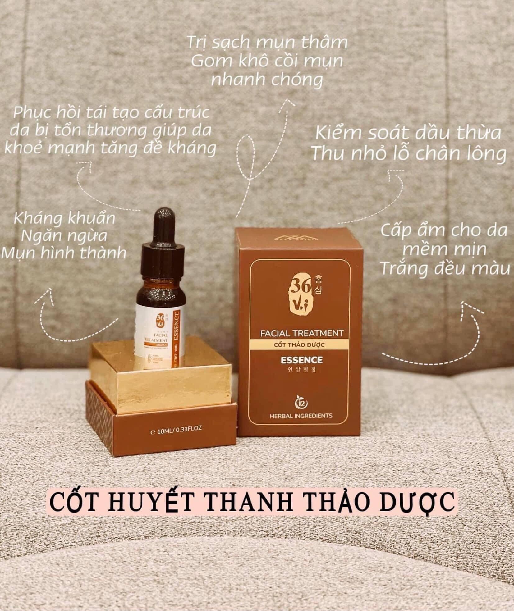 Tinh chất cốt thảo dược 36 Vị full 10ml MeeA Origin chính hãng