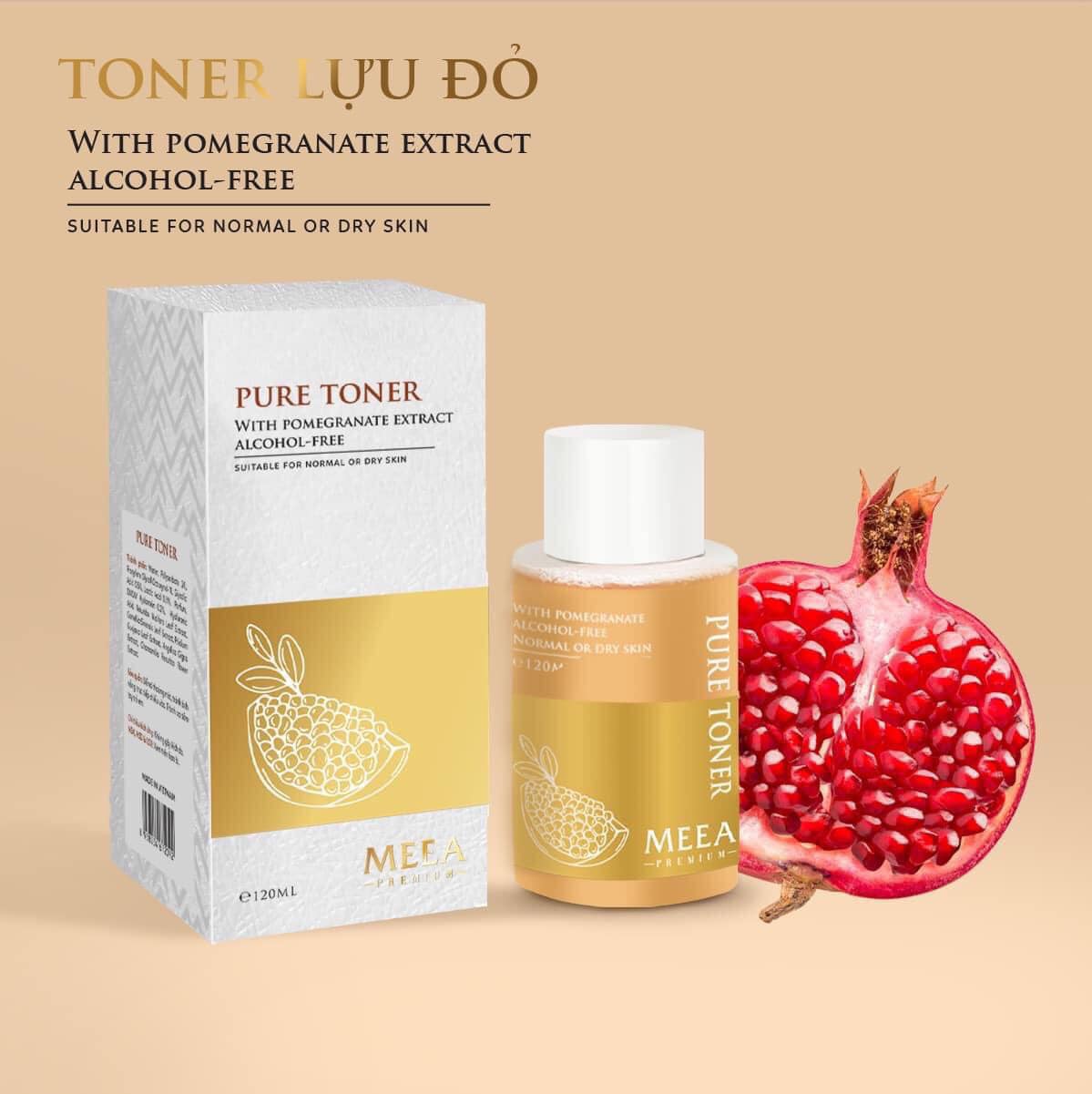 Toner Lựu đỏ Pure MeeA Organic chính hãng