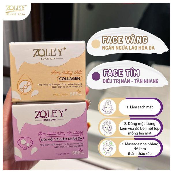 Kem Face Zoley Chăm Soc da Phù Hợp Học Sinh Sinh Viên