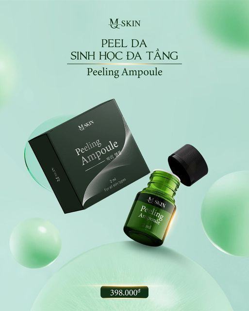 Tạm biệt lão hoá - tươi trẻ rạng ngời tái tạo tế bào, trẻ hóa làn da - combo “peed da đa tầng” MQ SKIN