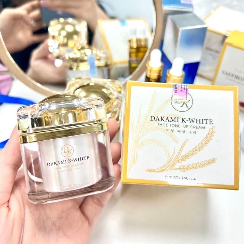 Dakami K White Ban Ngày 3 In 1- Dưỡng Da Trắng Sáng Tại Nhà Hiệu Quả Như Đi Spa!