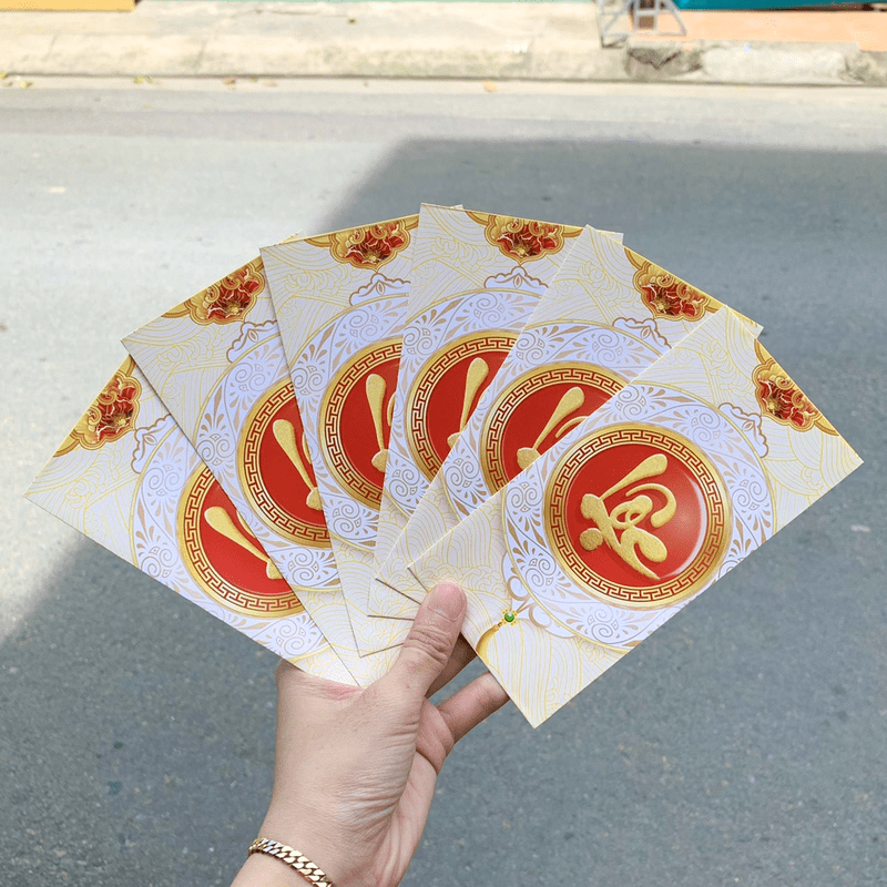 Combo 50 bao lì xì tết Quý Mão 2023