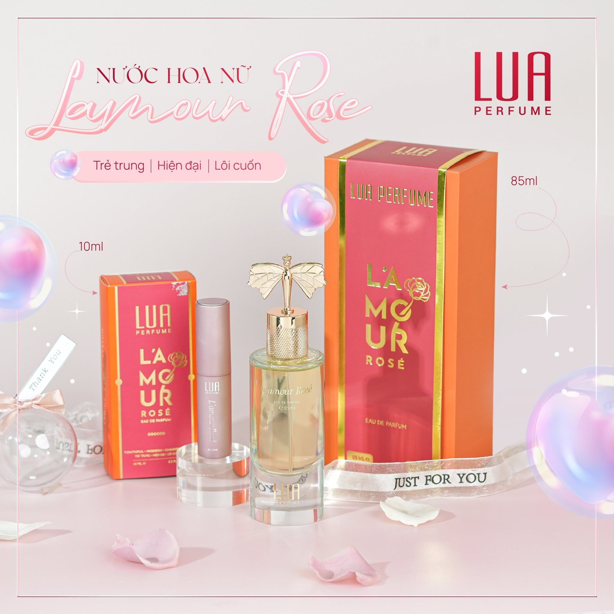Bạn chọn ngọt ngào - tự tin ⇒ hãy chọn Lamour Rose