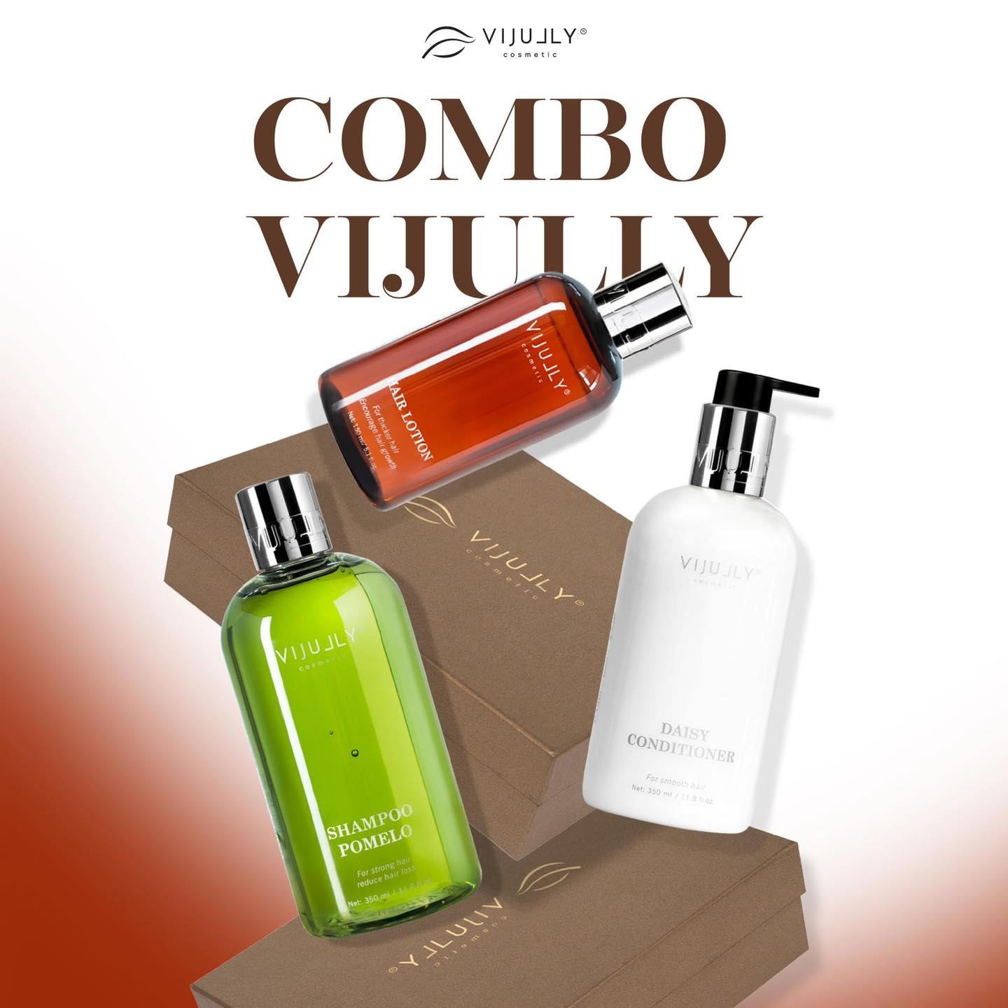 Combo ViJully công thức vượt trội tóc đẹp vượt chuẩn
