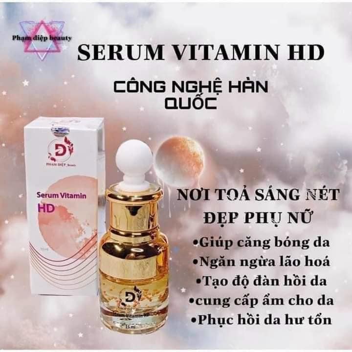 Serum Vitamin HD Phạm Điệp tỏa sáng nét đẹp