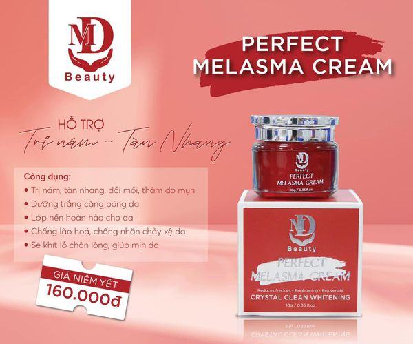 Kem nám lựu đỏ mini MD Beauty Perfect Melasma Cream