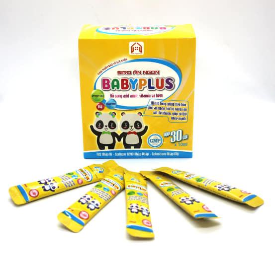 Siro Babypus Gold X2 dinh dưỡng vàng cho bé biếng ăn, chậm lớn