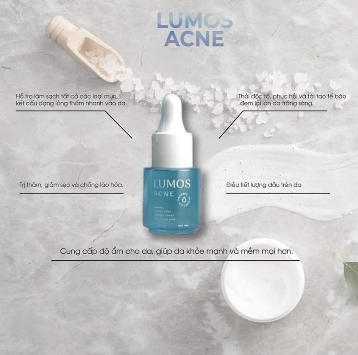 Serum trị mụn Lumos Acne có tốt không ?