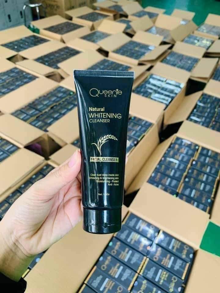 Rữa mặt thật sạch cùng Sữa Rữa Mặt Mầm Gạo nhà Queenie
