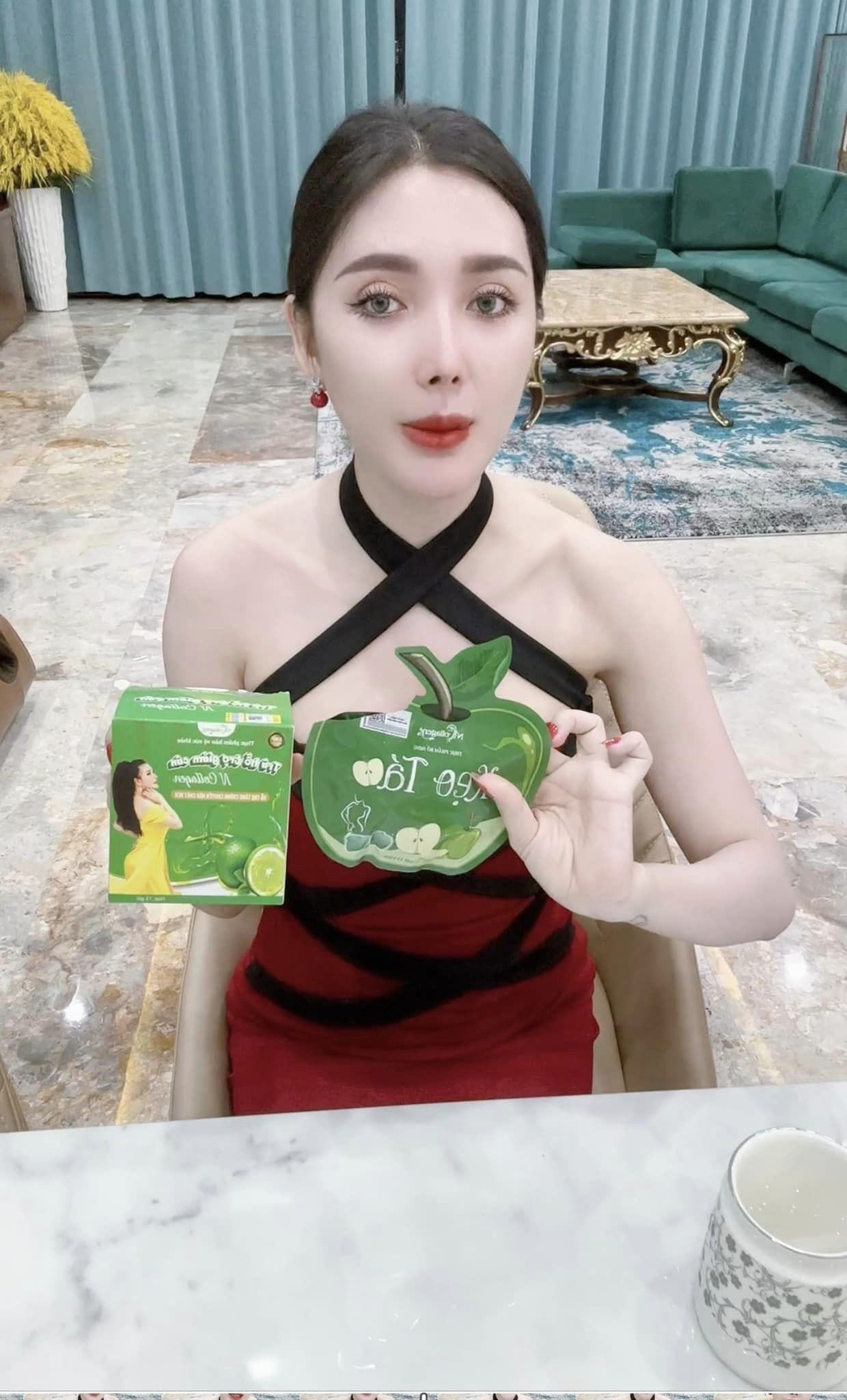 Kẹo táo ncollagen đỉnh cao công nghệ thải mỡ bụng an toàn tại nhà
