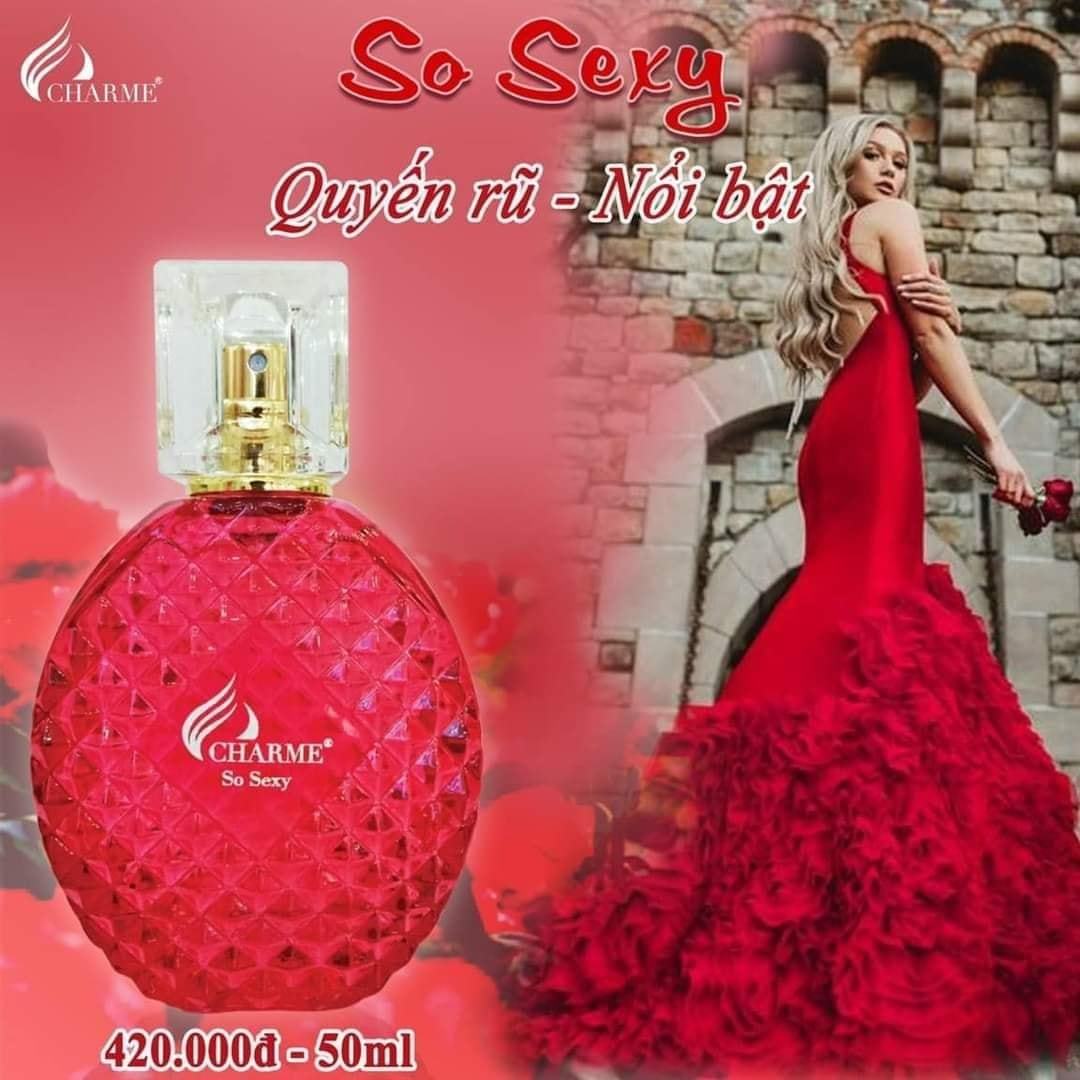 Charme So Sexy là lọ nước hoa lãng mạn cho những buổi hẹn hò cận kề cùng người ấy