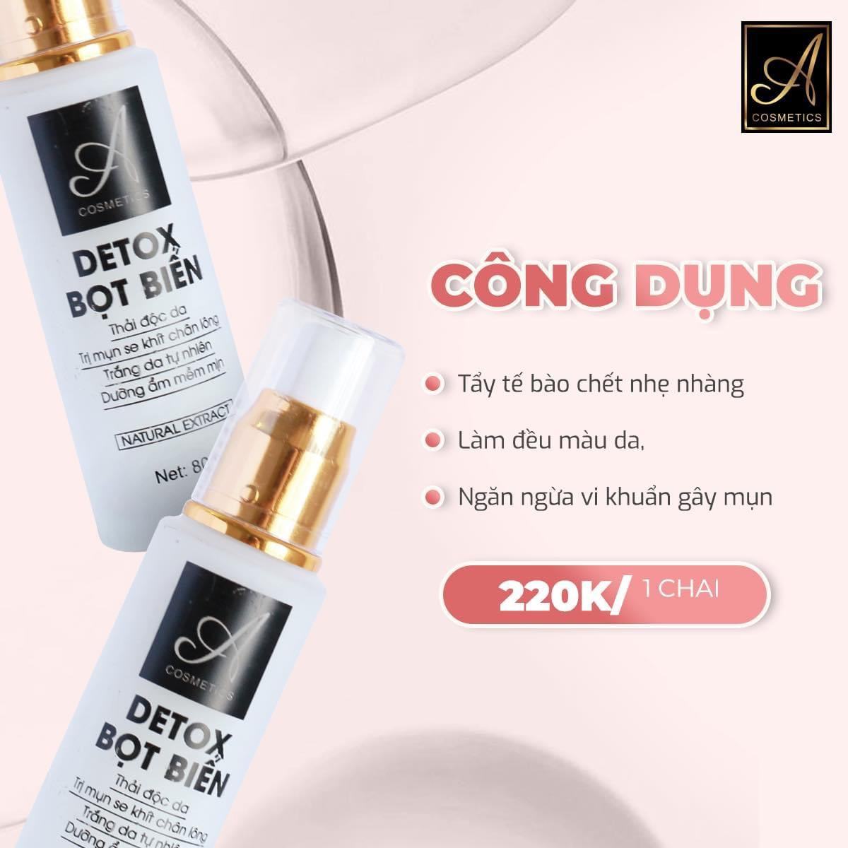 Da khoẻ lên nhiều từ ngày có Detox Acosmetic
