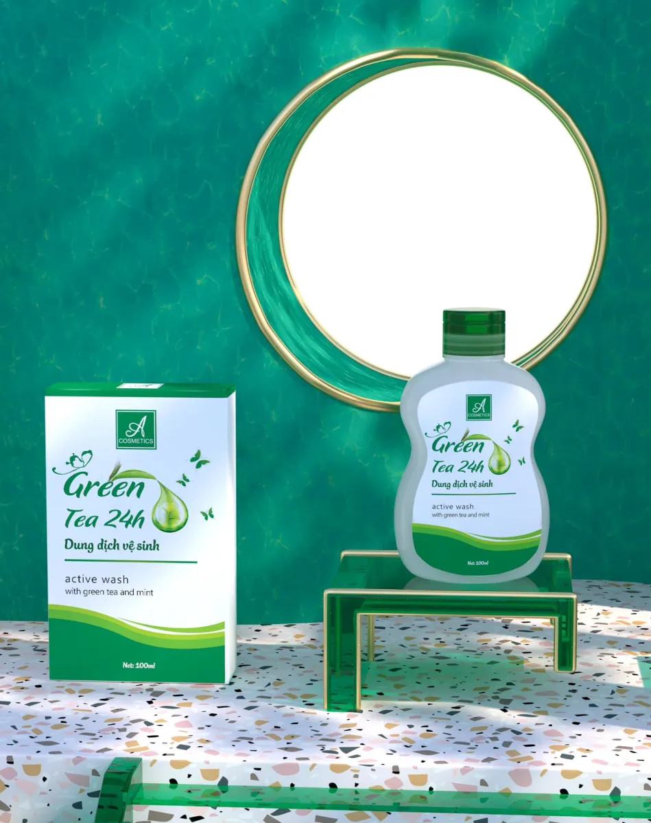 Dung dịch vệ sinh Green Tea - A COMESTISCS