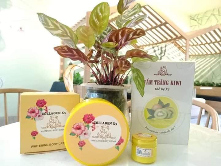 Lúa tốt nhờ phân - Da trắng nhờ kem... body Collagen X3