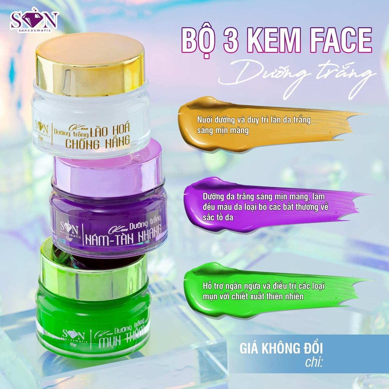 Muốn sang thì bắc cầu kiều muốn da trắng sáng thì dùng Kem Son