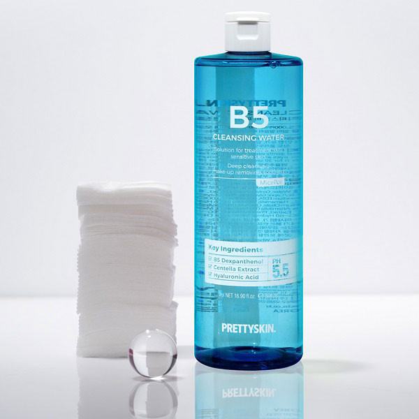 Nước Tẩy Trang Phục Hồi Cho Da Nhạy Cảm Pretty Skin B5 Cleansing Water