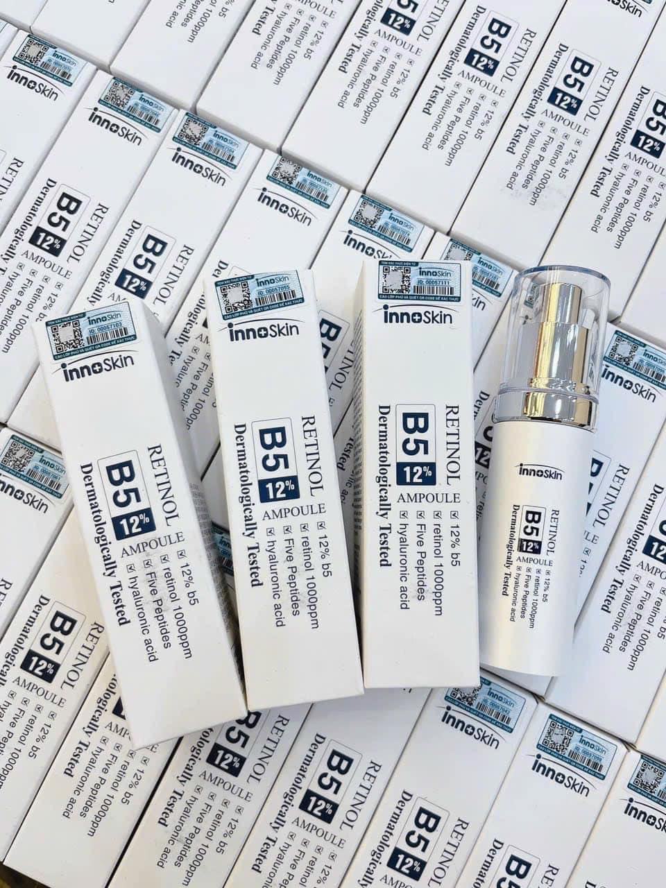 Ampouple retinol 12% chính là chìa khoá vàng cho làn da lão hoá xuất hiện nếp nhăn sạm nám