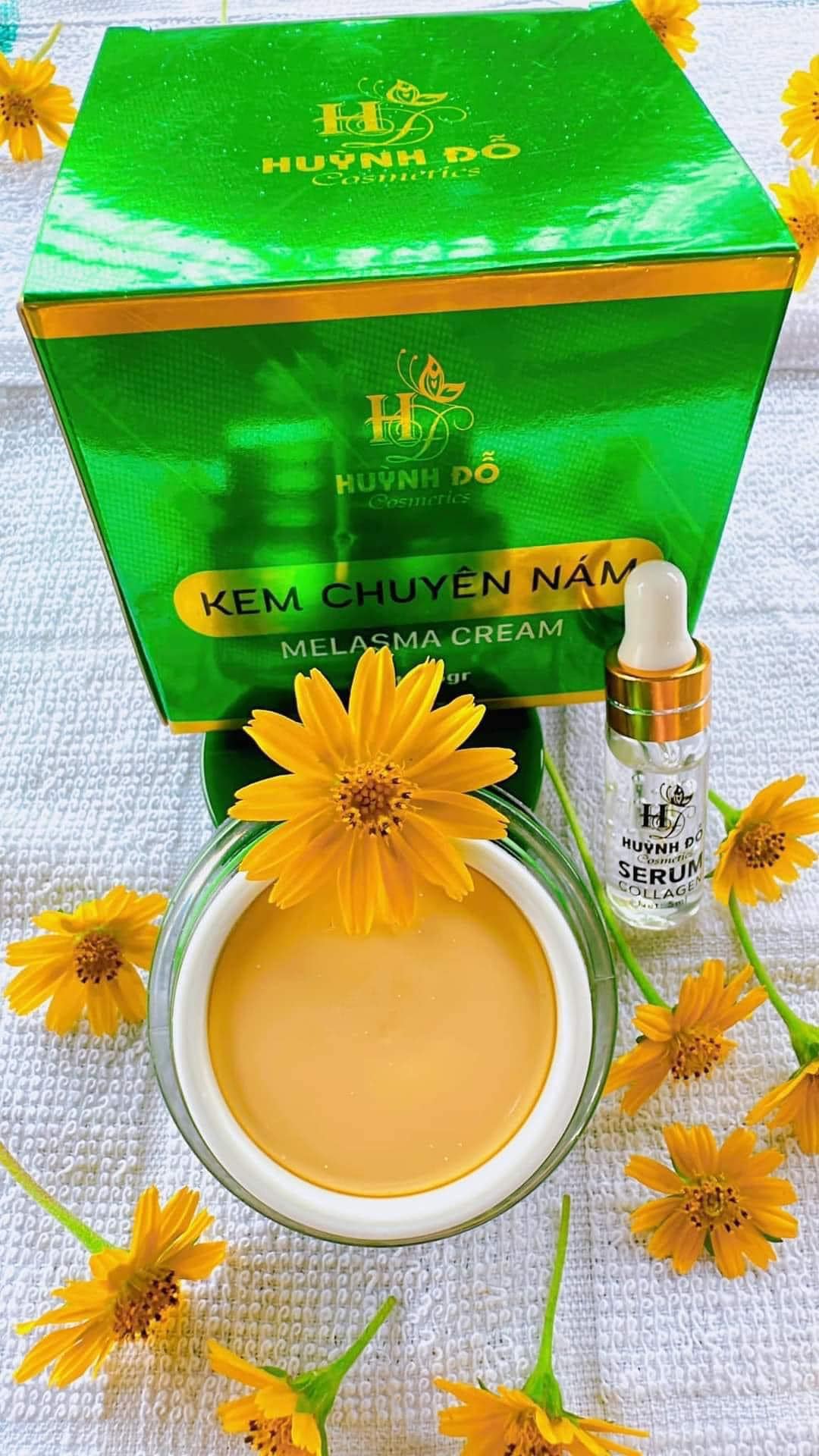 Khắc tinh của nám tàn nhang với kem nám Huỳnh Đỗ