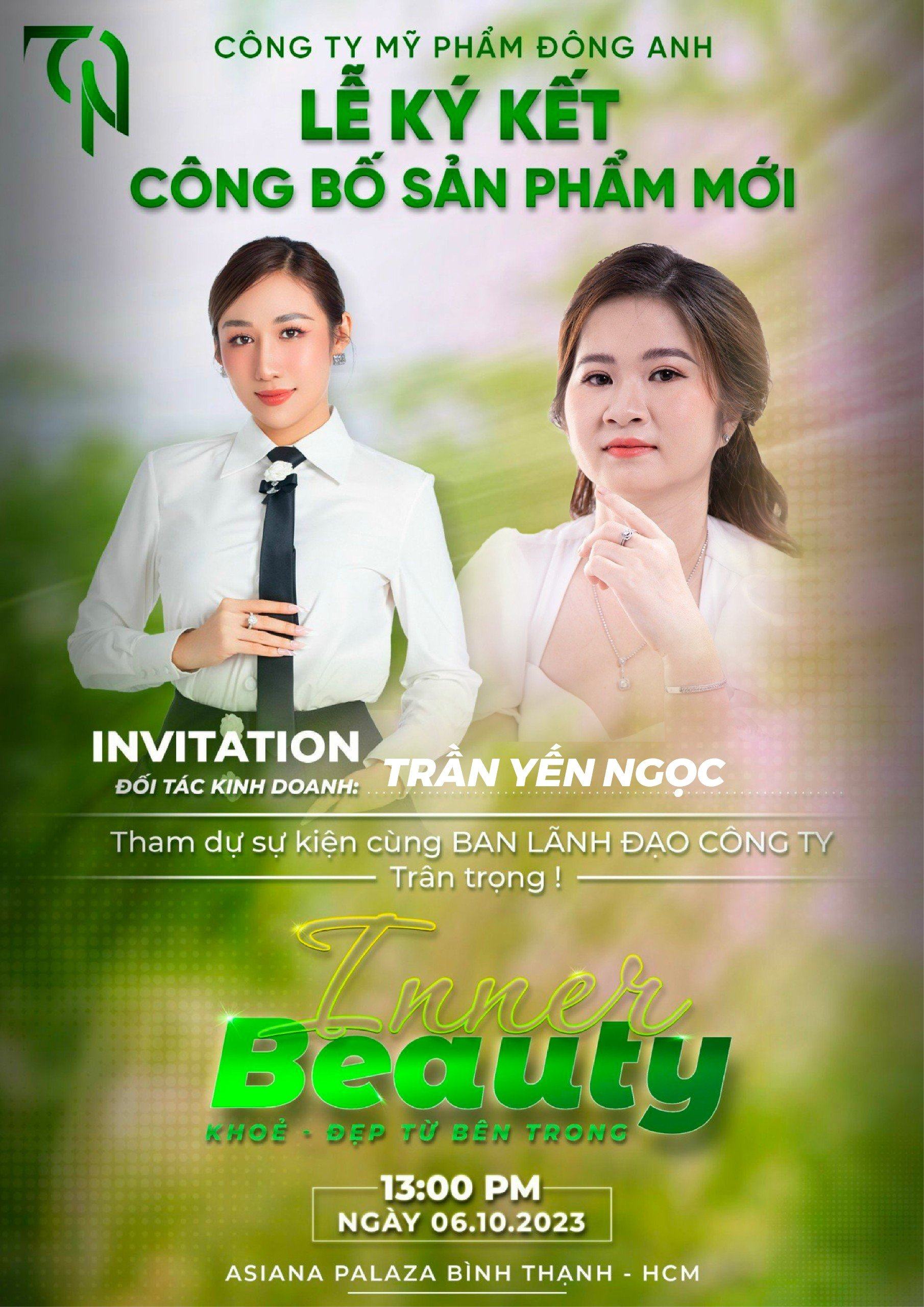 Vẫn còn bán hàng với công ty Mỹ Phẩm Đông Anh chiến mạnh với sản phẩm mới của công Ty.