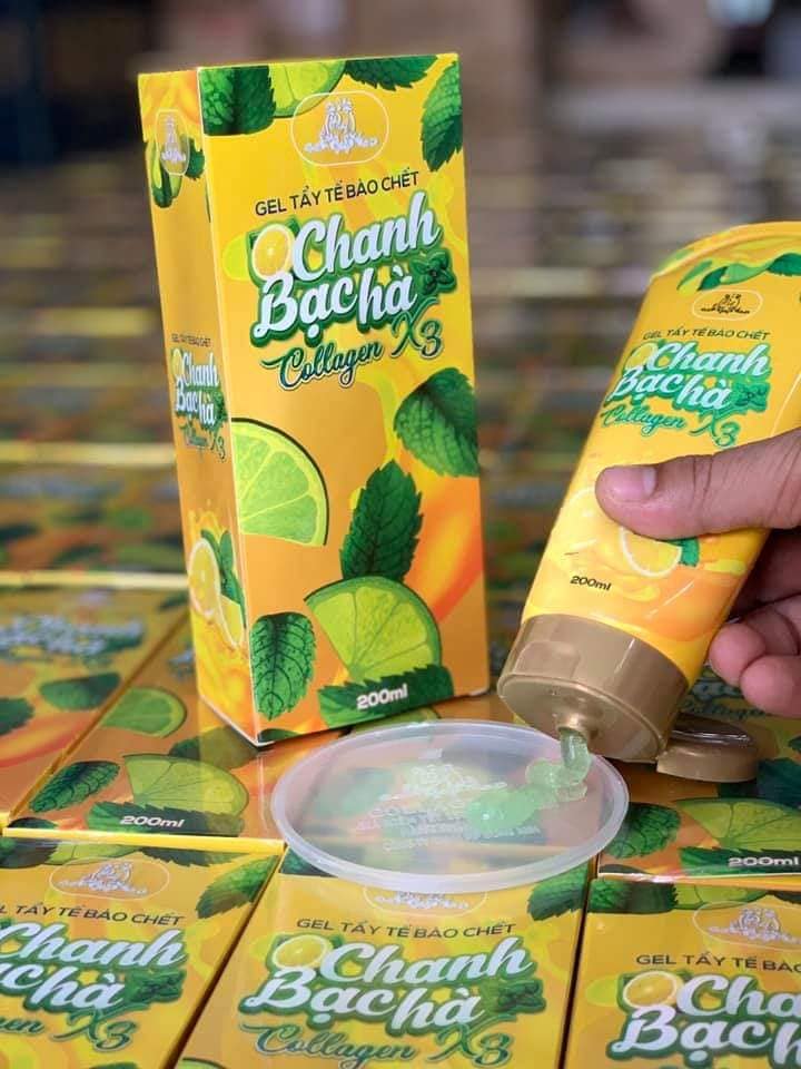 Sự quyến rũ lạ kì đến từ Gel tẩy tế bào chết chanh bạc hà