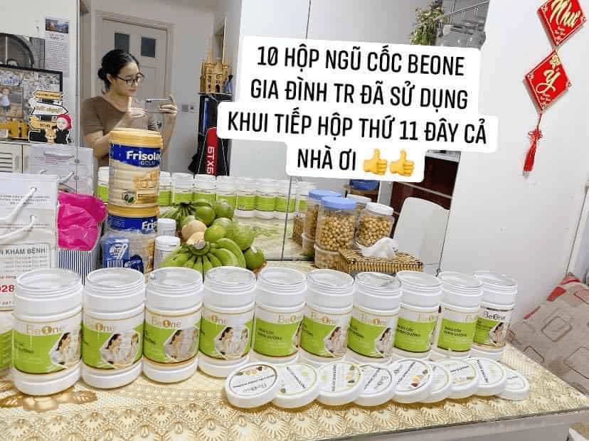 Feedback khách yêu sử dụng NGŨ CỐC BEONE nhà mình