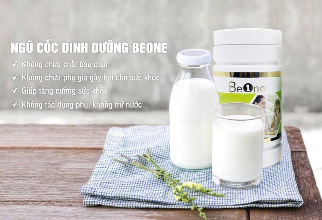 Cách pha ngũ cốc Beone hiệu quả cho từng công dụng