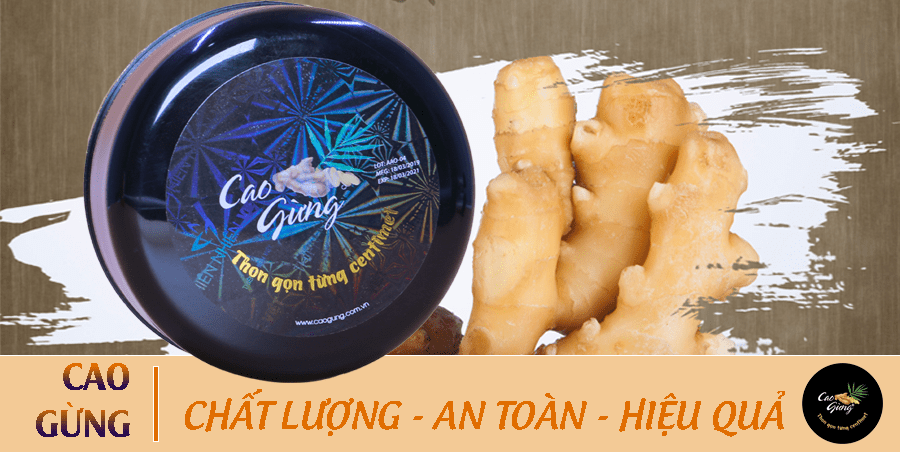 Muốn có thân hình thon gọn thì chọn Cao gừng