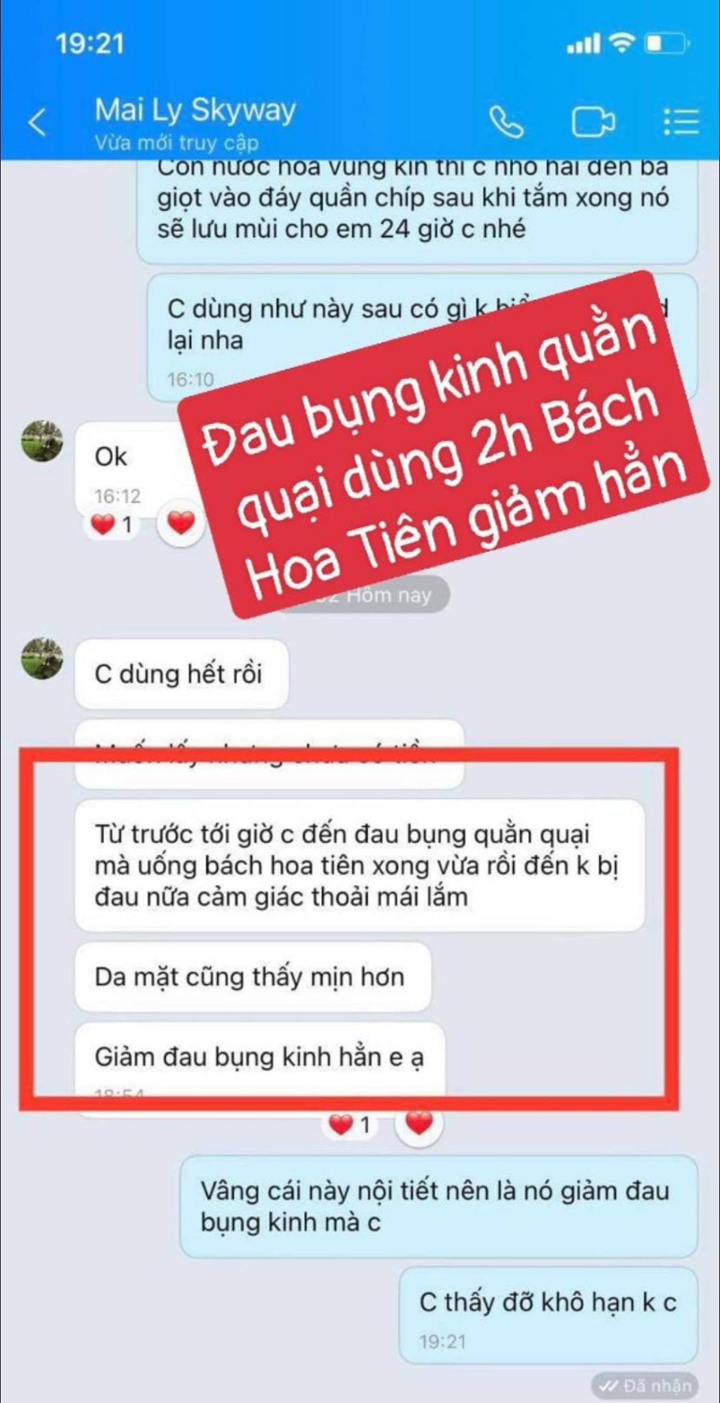 ❌ Khổ sở vì đau bụng trong ngày đèn đỏ và đã có Bách Hoa Tiên Las Beauty ❌