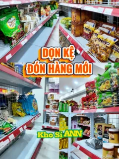 DỌN KỆ ĐÓN HÀNG MỚI DATE MỚI THÔI🙆‍♀️ #khosiann #sale #fypp #viral #quan12 #xuhuong