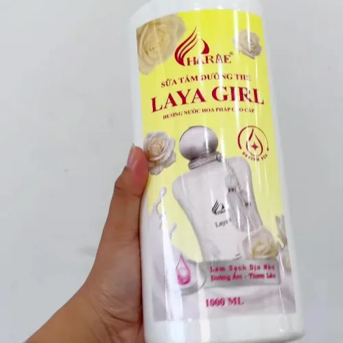 Sữa Tắm Dưỡng Thể Charme Laya Girl 100ml - Sữa Tắm Hương Nước Hoa Pháp Cao Cấp Charme