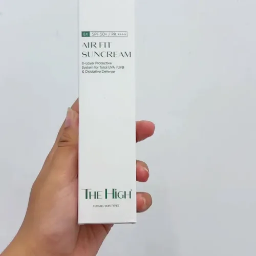 Kem Chống Nắng The High Korea Giúp Nâng Tone Da Trắng Hồng 40ml - Phiên Bản Mới
