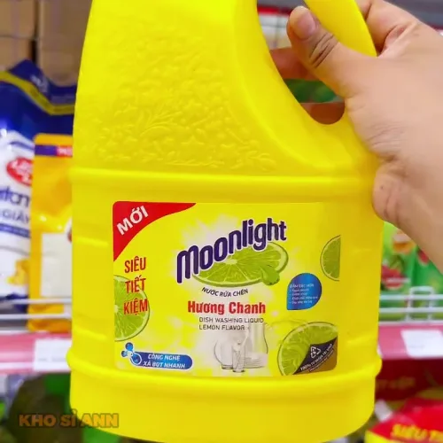 Nước Rửa Chén Moonlight Chanh Can 2 Lít